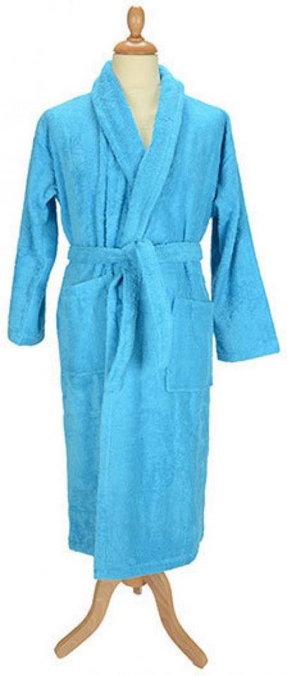 A&R Bademantel Herren Bademantel mit Schalkragen zertifiziert von A&R