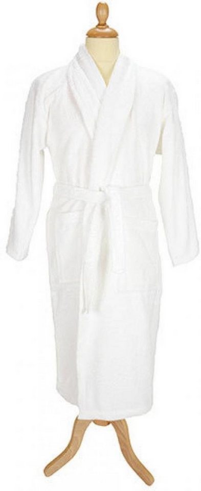 A&R Bademantel Herren Bademantel mit Schalkragen zertifiziert von A&R