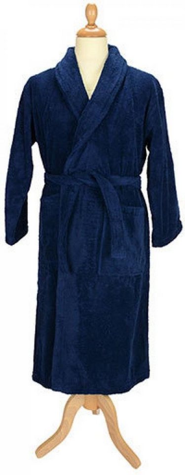 A&R Bademantel Herren Bademantel mit Schalkragen zertifiziert von A&R