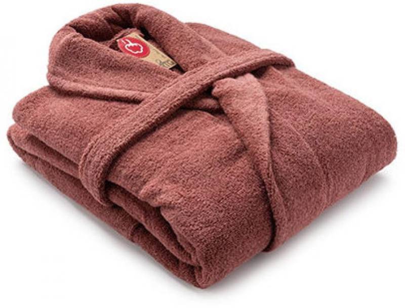 A&R Bademantel Herren Bademantel mit Schalkragen zertifiziert von A&R