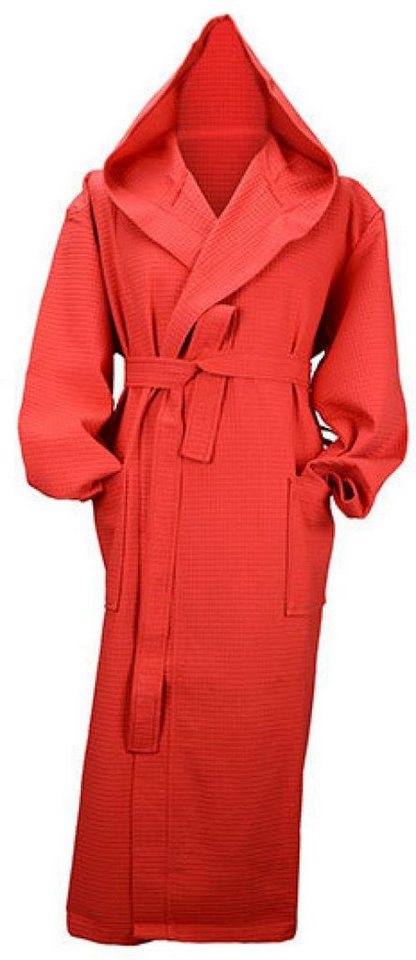A&R Bademantel Robezz® Waffle Bathrobe With Hood Bademantel Mit Kapuze von A&R