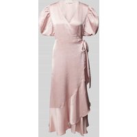 A-view Maxikleid mit Puffärmeln Modell 'Sinda' in Altrosa, Größe 36 von A-view