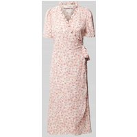 A-view Midi Wickelkleid Modell 'Peony' in Rosa, Größe 38 von A-view