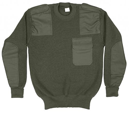 A. Blöchel Originaler Pullover der Deutschen Bundeswehr Arbeitspullover Größen (50, Oliv) von A. Blöchel