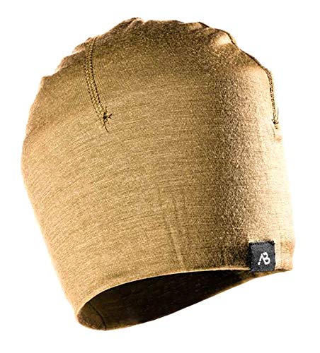 A.Blöchl Sportliches Beanie Lite Merino aus Wolle (Coyote) von AB