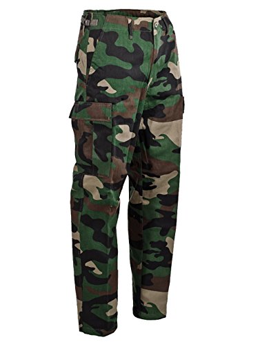 Robuste + Komfortable US Style Rangerhose (Woodland/3XL) von A.Blöchl