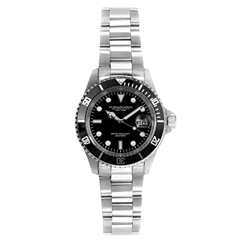 OROLOGIO Spalding New Diver Nero von A.G. Spalding & Bros.