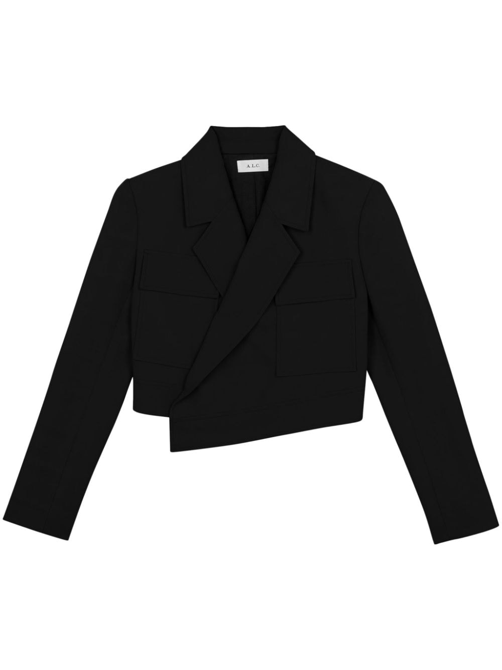 A.L.C. Klassische Cropped-Jacke - Schwarz von A.L.C.