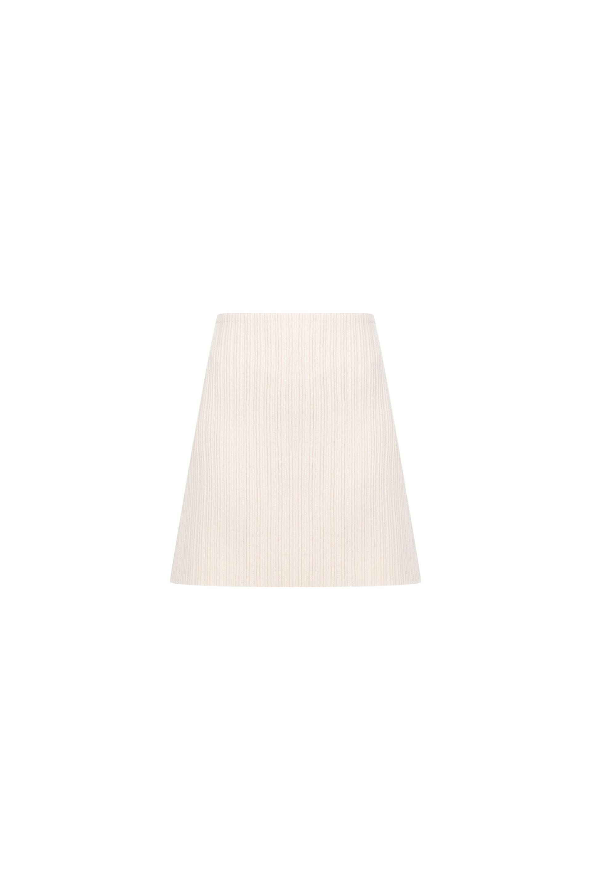 A-line mini skirt - White - M - A.M.G - Mini skirts A-line mini skirt - White - M - A.M.G - Mini skirts von A.M.G
