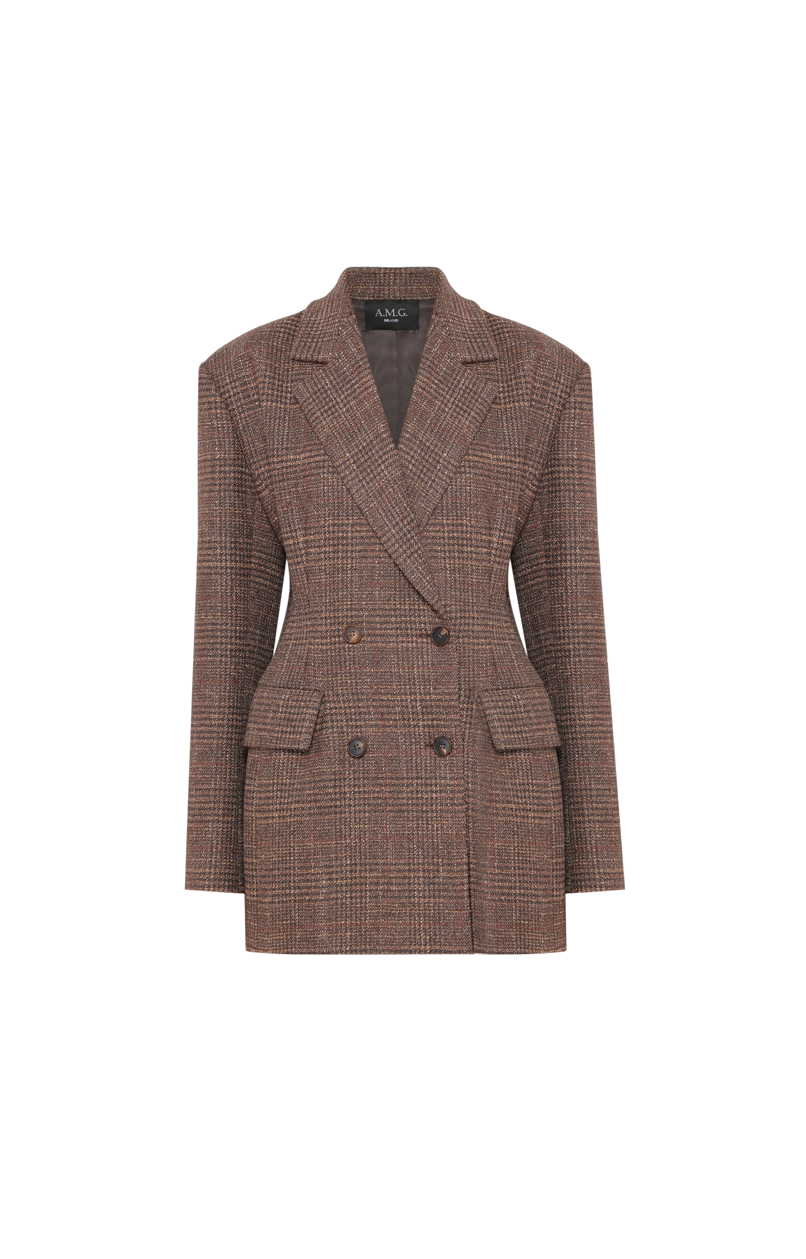 Blazer Dress - Brown - L - A.M.G - Mini dresses Blazer Dress - Brown - L - A.M.G - Mini dresses von A.M.G