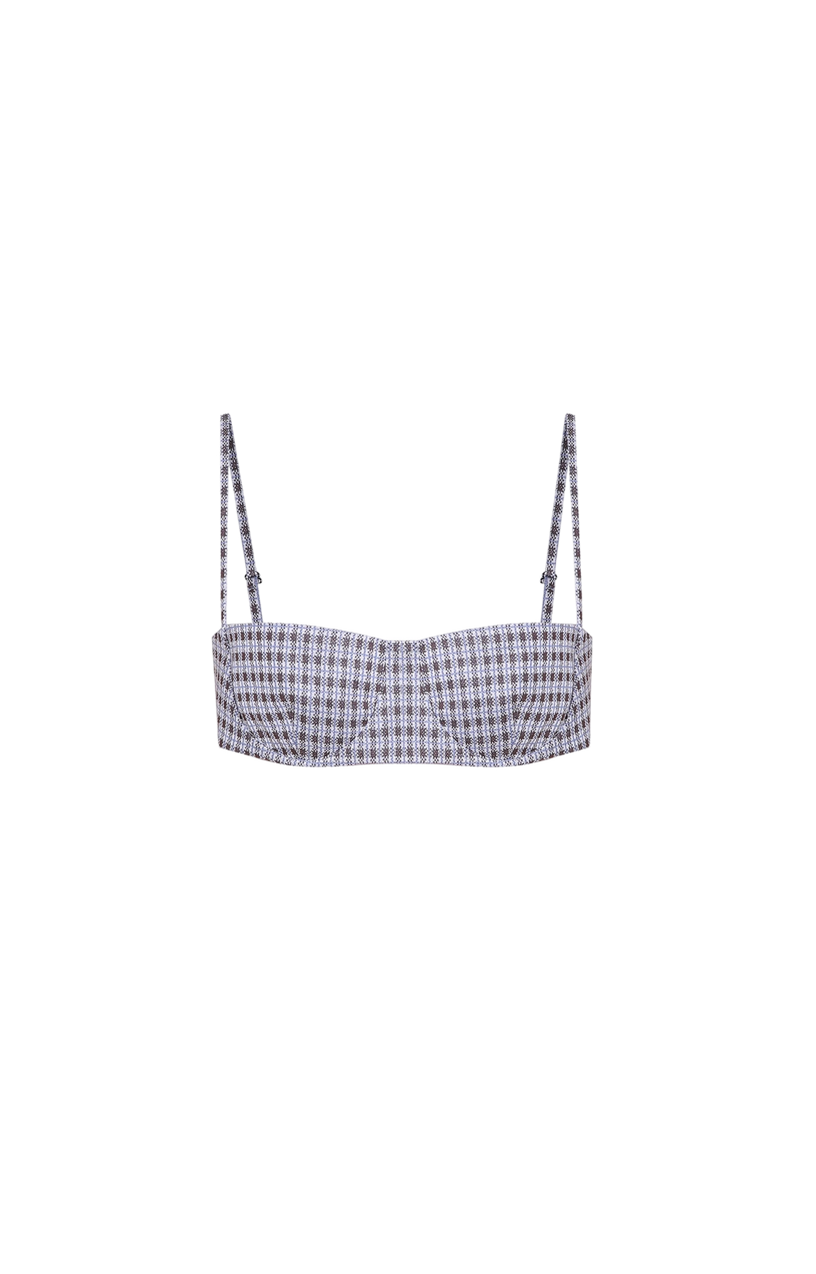 Chest Top - Blue - M - A.M.G - Bustier tops von A.M.G