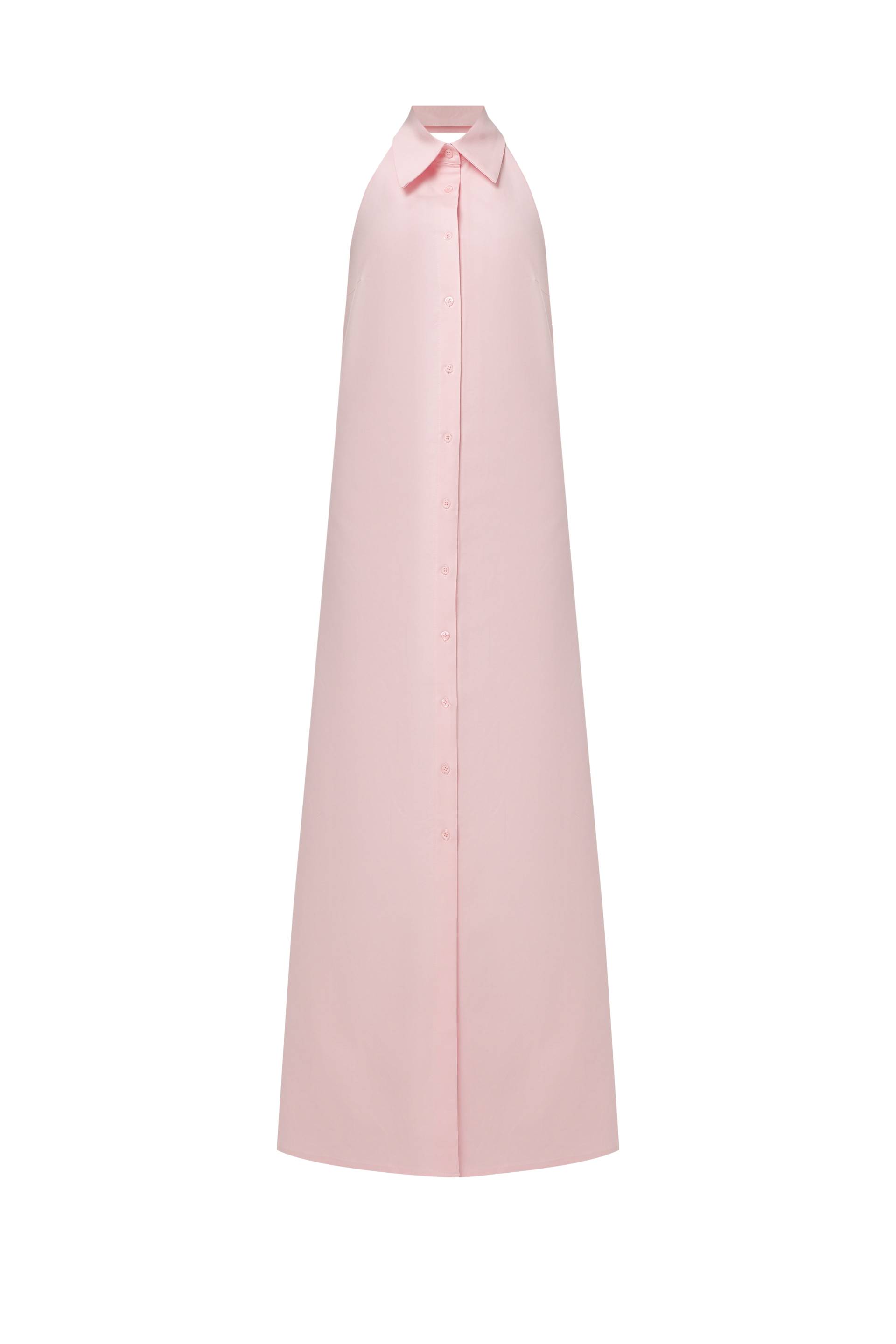 Maxi shirt dress - Pink - M - A.M.G - Maxi dresses Maxi shirt dress - Pink - M - A.M.G - Maxi dresses von A.M.G