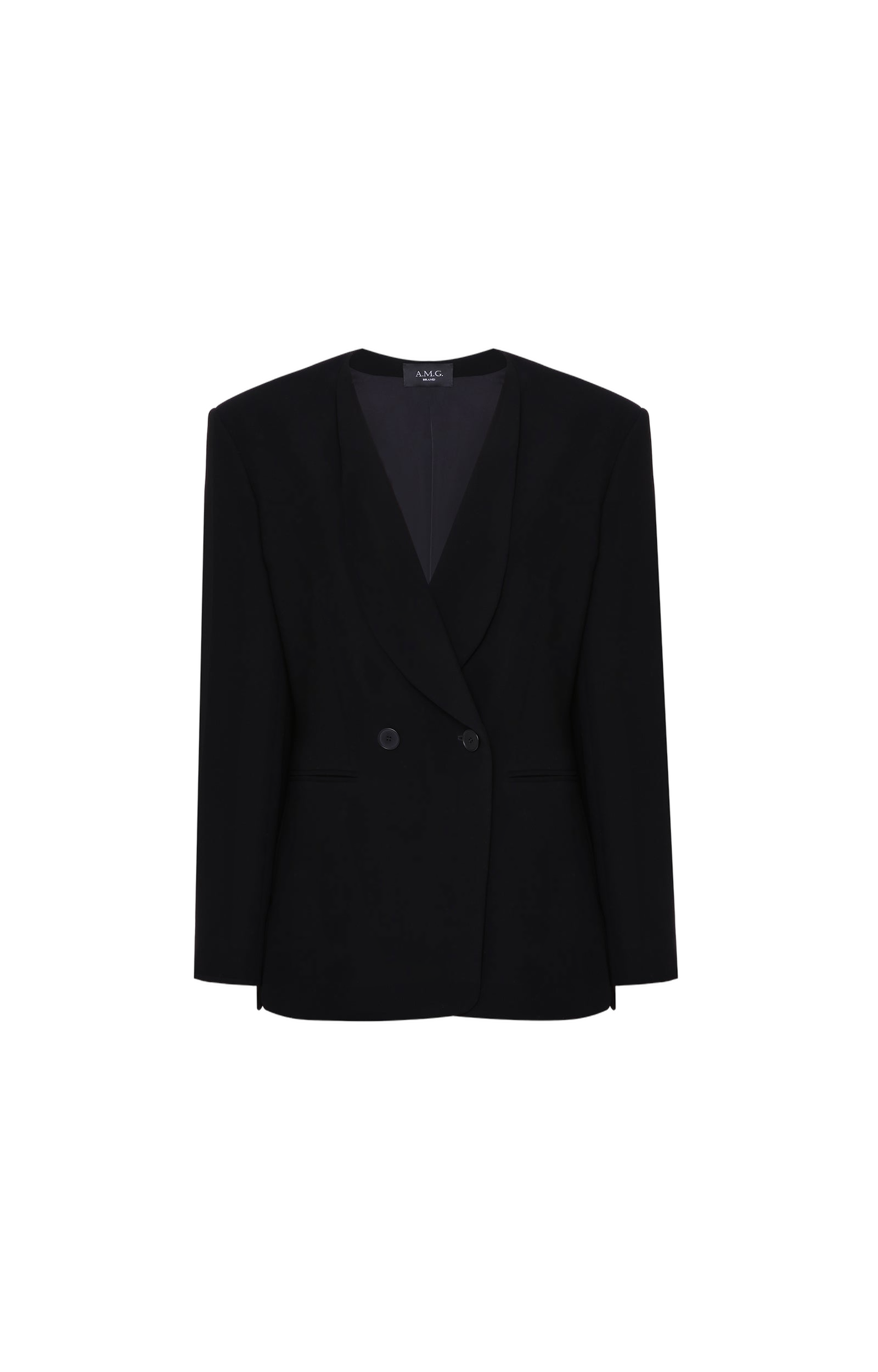 Oversized Jacket - Black - M - A.M.G - Blazers Oversized Jacket - Black - M - A.M.G - Blazers von A.M.G