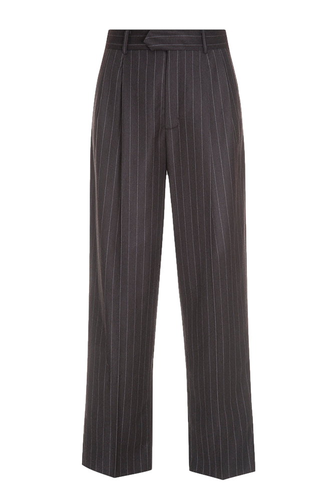 A.M.G | Striped Pants | Women's Grey Wide leg pants A.M.G | Striped Pants | Women's Grey Wide leg pants von A.M.G