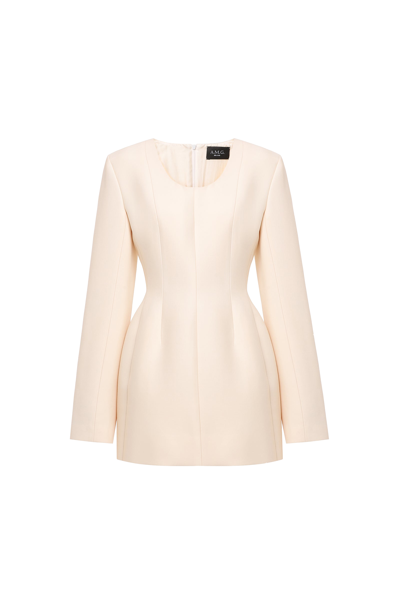 Volumetric Mini Dress - White - L - A.M.G - Mini dresses Volumetric Mini Dress - White - L - A.M.G - Mini dresses von A.M.G