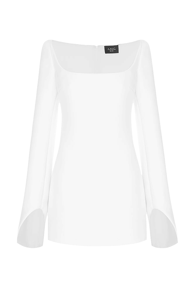 White Mini Dress - White - M - A.M.G - Mini dresses White Mini Dress - White - M - A.M.G - Mini dresses von A.M.G