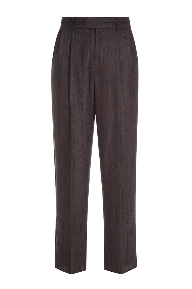 Wool Pants - Brown - L - A.M.G - Straight leg pants von A.M.G