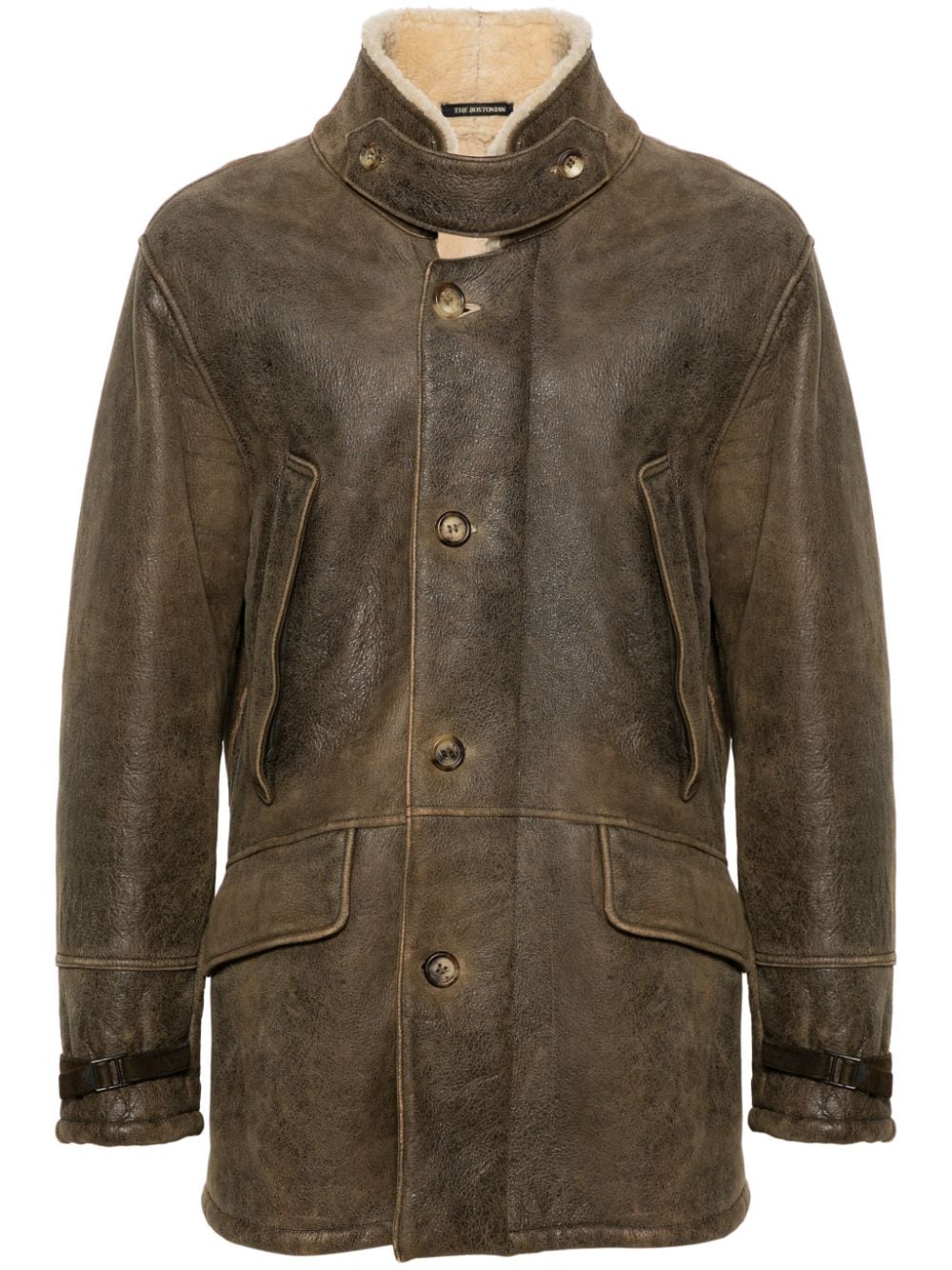 A.N.G.E.L.O. Vintage Cult 1990 Mantel aus Shearling - Braun von A.N.G.E.L.O. Vintage Cult