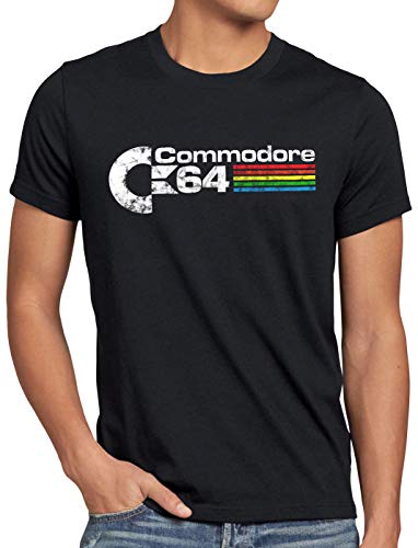 A.N.T. C64 Retro Herren T-Shirt basic heimcomputer logo, Größe:XXL von A.N.T. Another Nerd T-Shirt