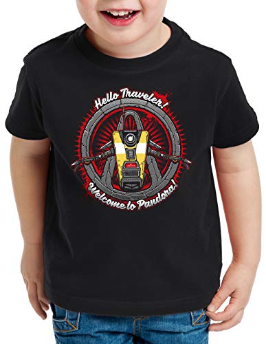 A.N.T. CL4P-TP Robot T-Shirt für Kinder Pandora Claptrap ego Shooter, Größe:116 von A.N.T. Another Nerd T-Shirt