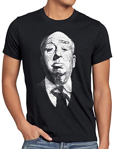 A.N.T. Hitch Herren T-Shirt horrorfilme Kino Psycho die vögel, Größe:XL von A.N.T. Another Nerd T-Shirt