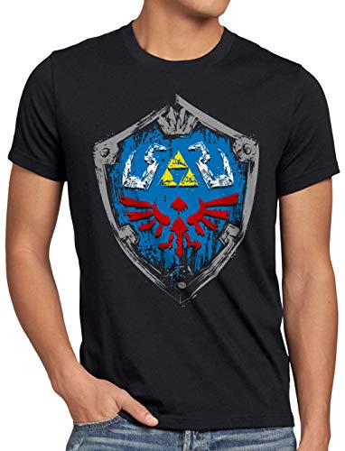 A.N.T. Hylia-Schild Herren T-Shirt link Hyrule Gamer, Größe:XL von A.N.T. Another Nerd T-Shirt