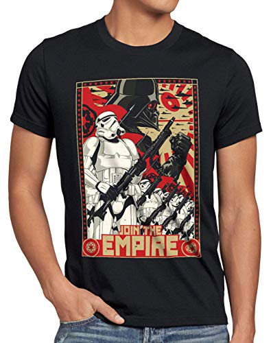 A.N.T. Join The Empire Herren T-Shirt Imperium sturmtruppen, Größe:4XL von A.N.T. Another Nerd T-Shirt