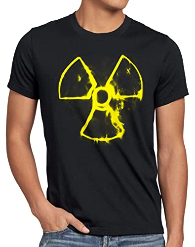 A.N.T. Nuclear Smoke T-Shirt Herren Nein Danke akw Atomkraft, Größe:4XL von A.N.T. Another Nerd T-Shirt