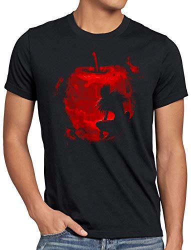 A.N.T. Shinigami Apfel Herren T-Shirt Death Manga Anime Note, Größe:XXL von A.N.T. Another Nerd T-Shirt