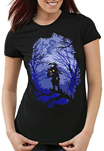 A.N.T. Skull Kid Damen T-Shirt Majoras mask n64 Maske, Größe:L von A.N.T. Another Nerd T-Shirt