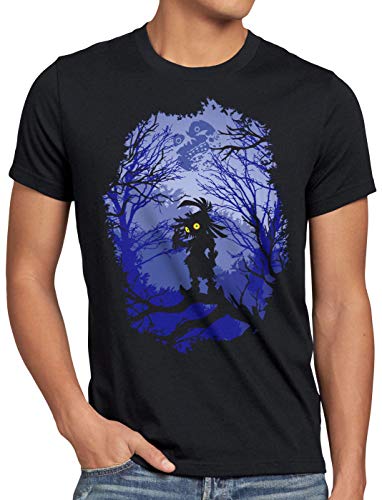 A.N.T. Skull Kid Herren T-Shirt Majoras mask n64 Maske, Größe:M von A.N.T. Another Nerd T-Shirt