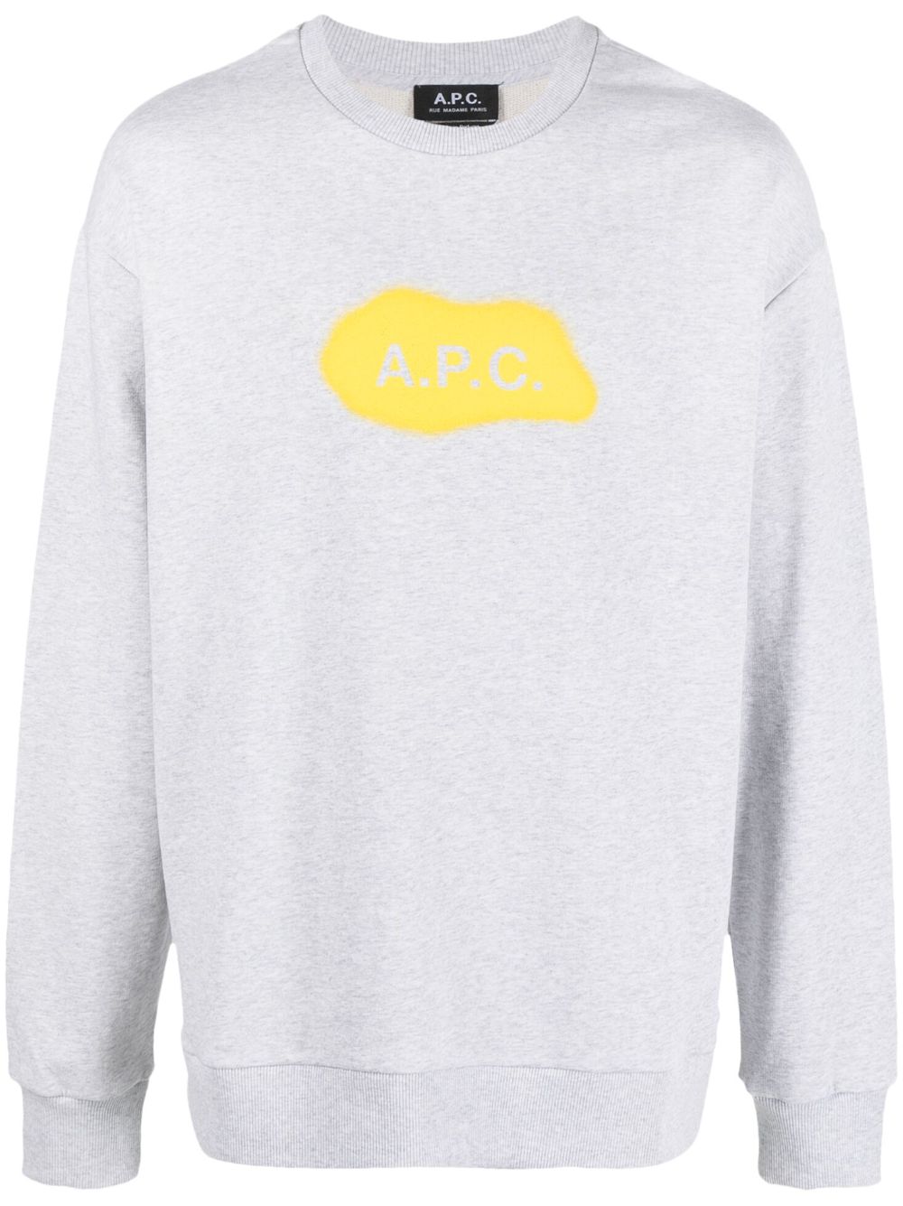 A.P.C. Alastor Sweatshirt mit Graffiti-Print - Grau von A.P.C.