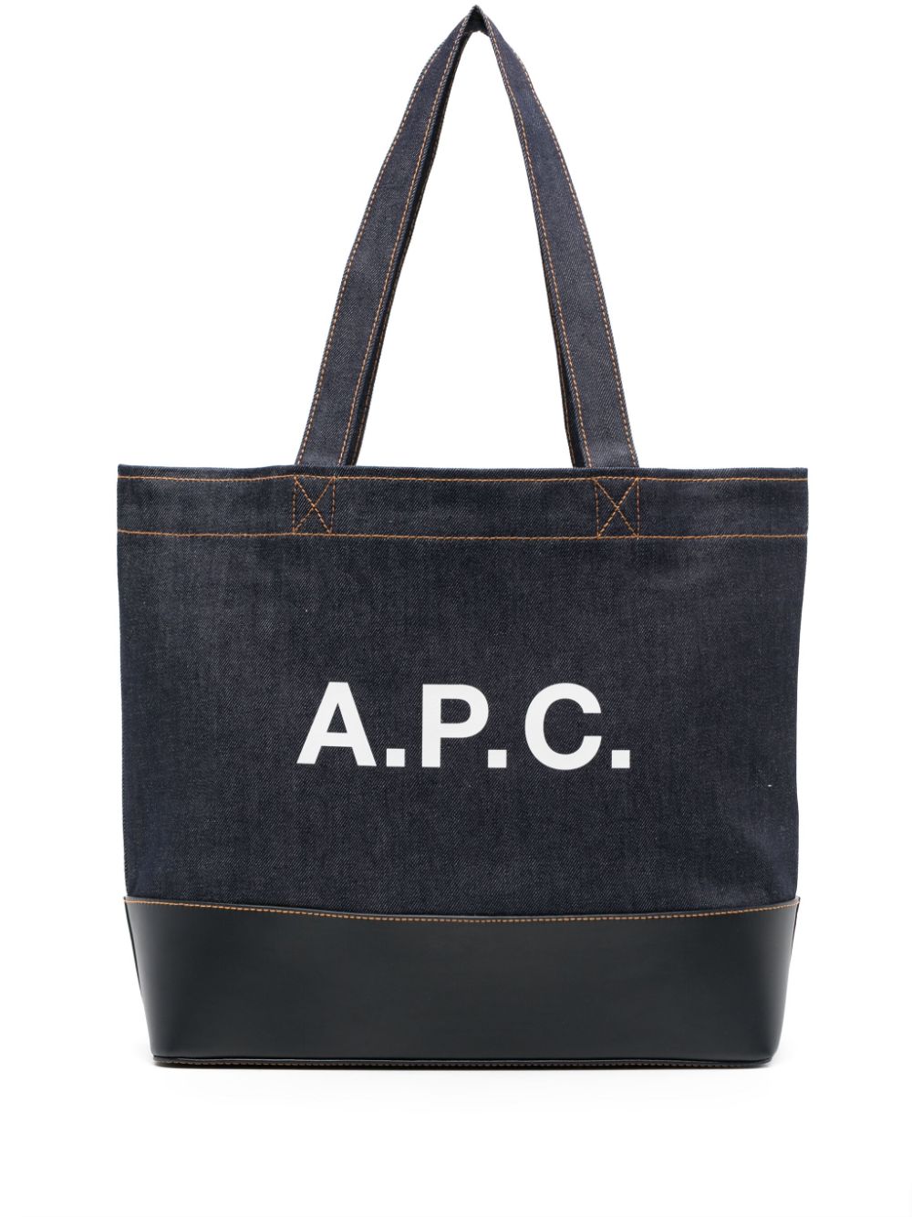 A.P.C. Axel Shopper im Jeans-Look - Blau von A.P.C.