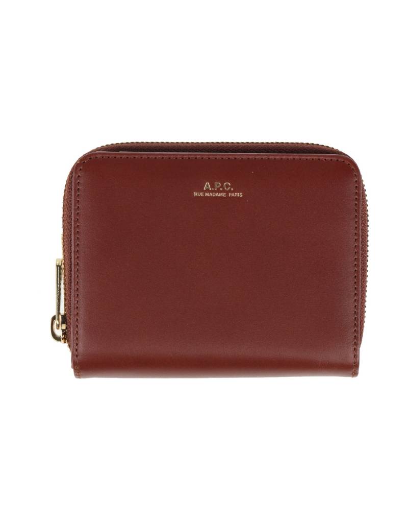 A.P.C. Brieftasche Damen Lederfarben von A.P.C.