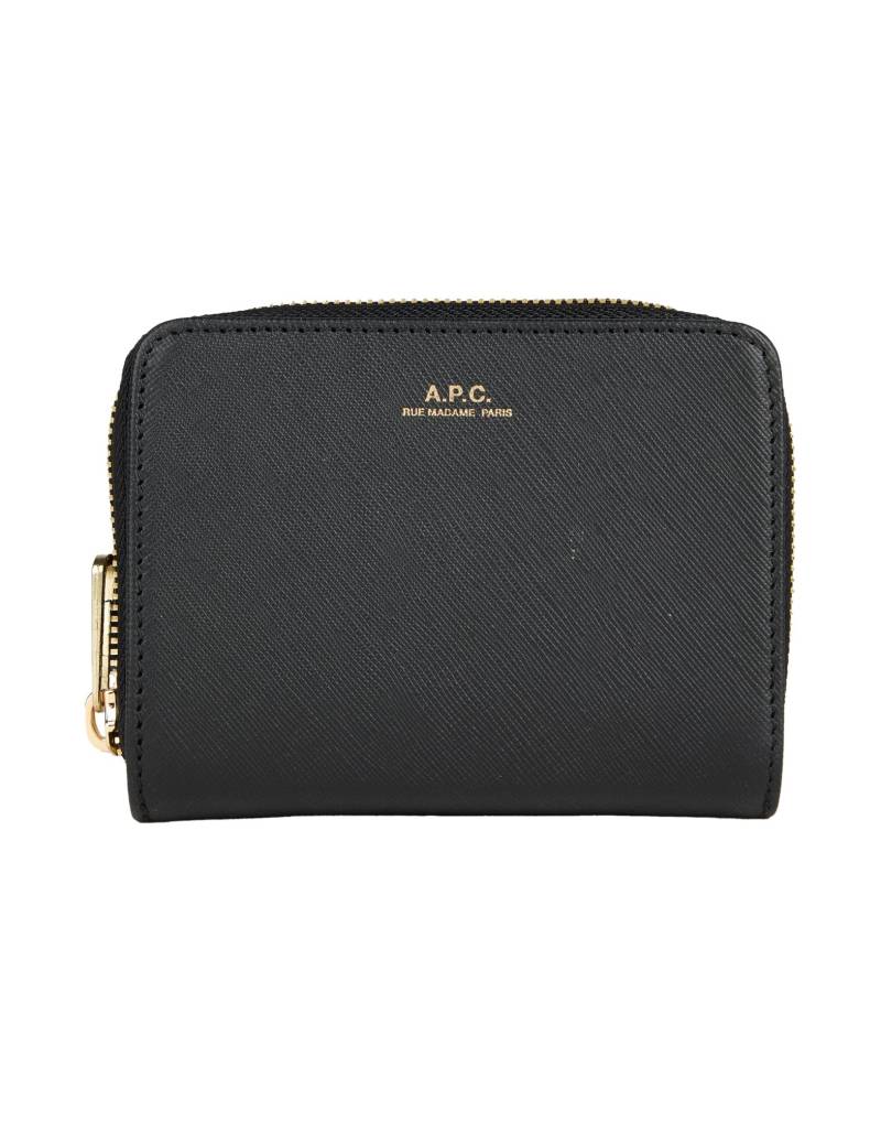 A.P.C. Brieftasche Damen Schwarz von A.P.C.