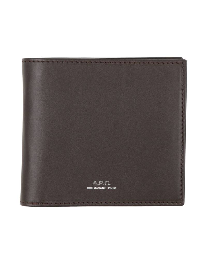 A.P.C. Brieftasche Herren Dunkelbraun von A.P.C.