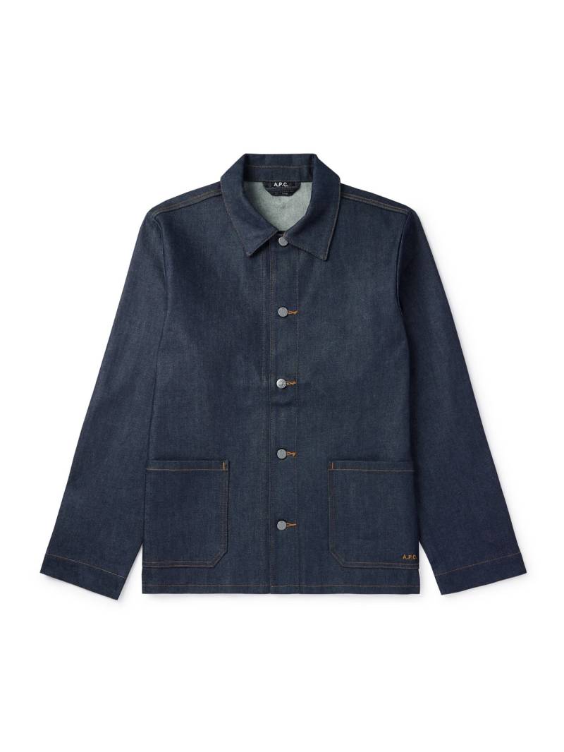 A.P.C. - Denim Jacket - Men - Blue - S von A.P.C.