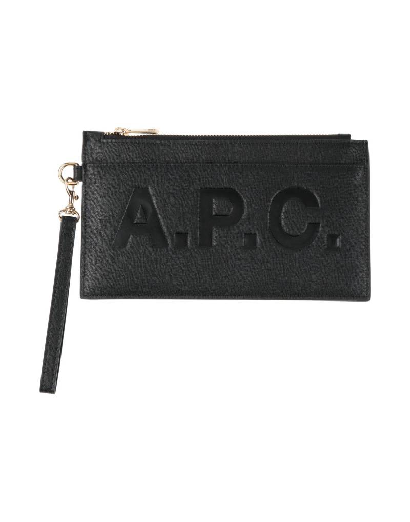 A.P.C. Dokumentenetui Damen Schwarz von A.P.C.