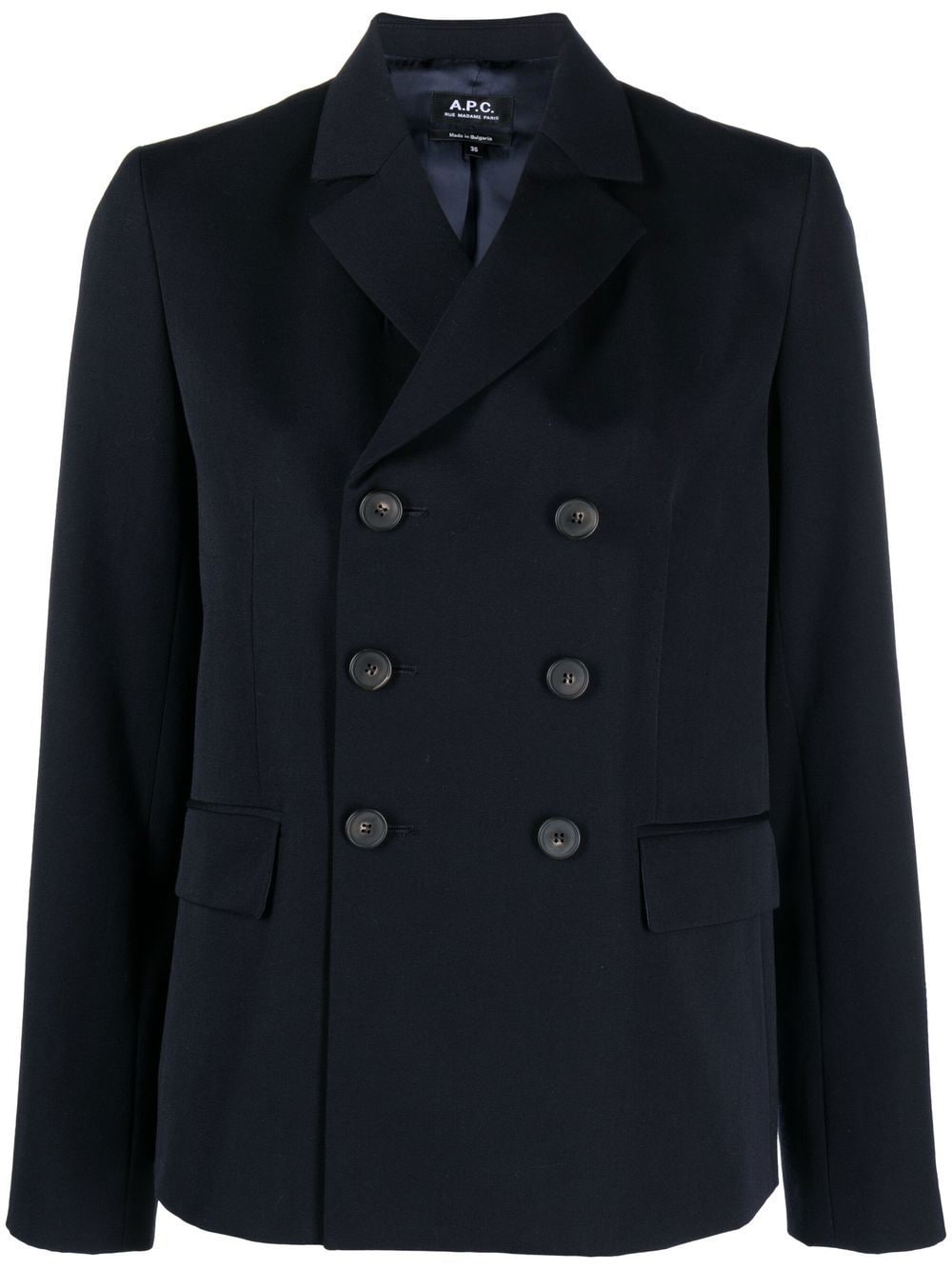 A.P.C. Doppelreihiger Blazer - Blau von A.P.C.