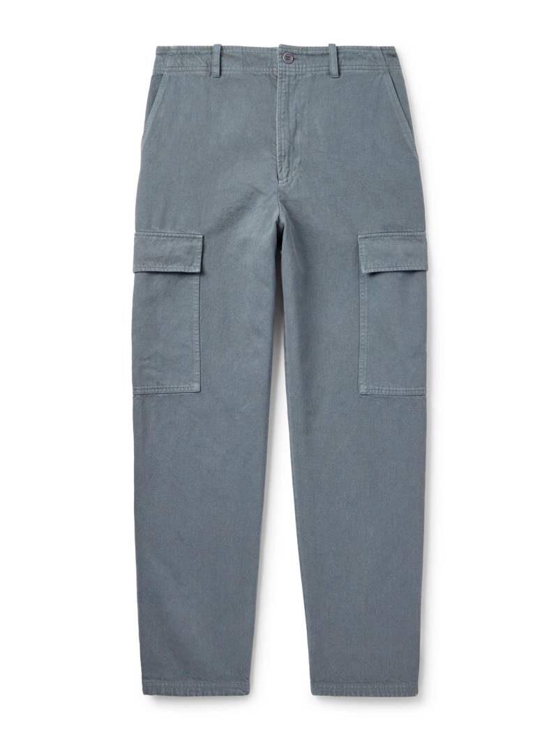 A.P.C. - Duncan Straight-Leg Organic Cotton-Twill Trousers - Men - Gray - IT 54 von A.P.C.