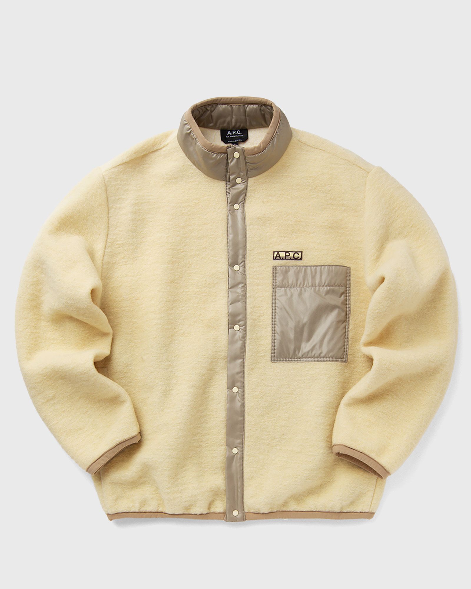 A.P.C. EWAN JACKET men Fleece Jackets yellow in Größe:M A.P.C. EWAN JACKET men Fleece Jackets yellow in Größe:M von A.P.C.