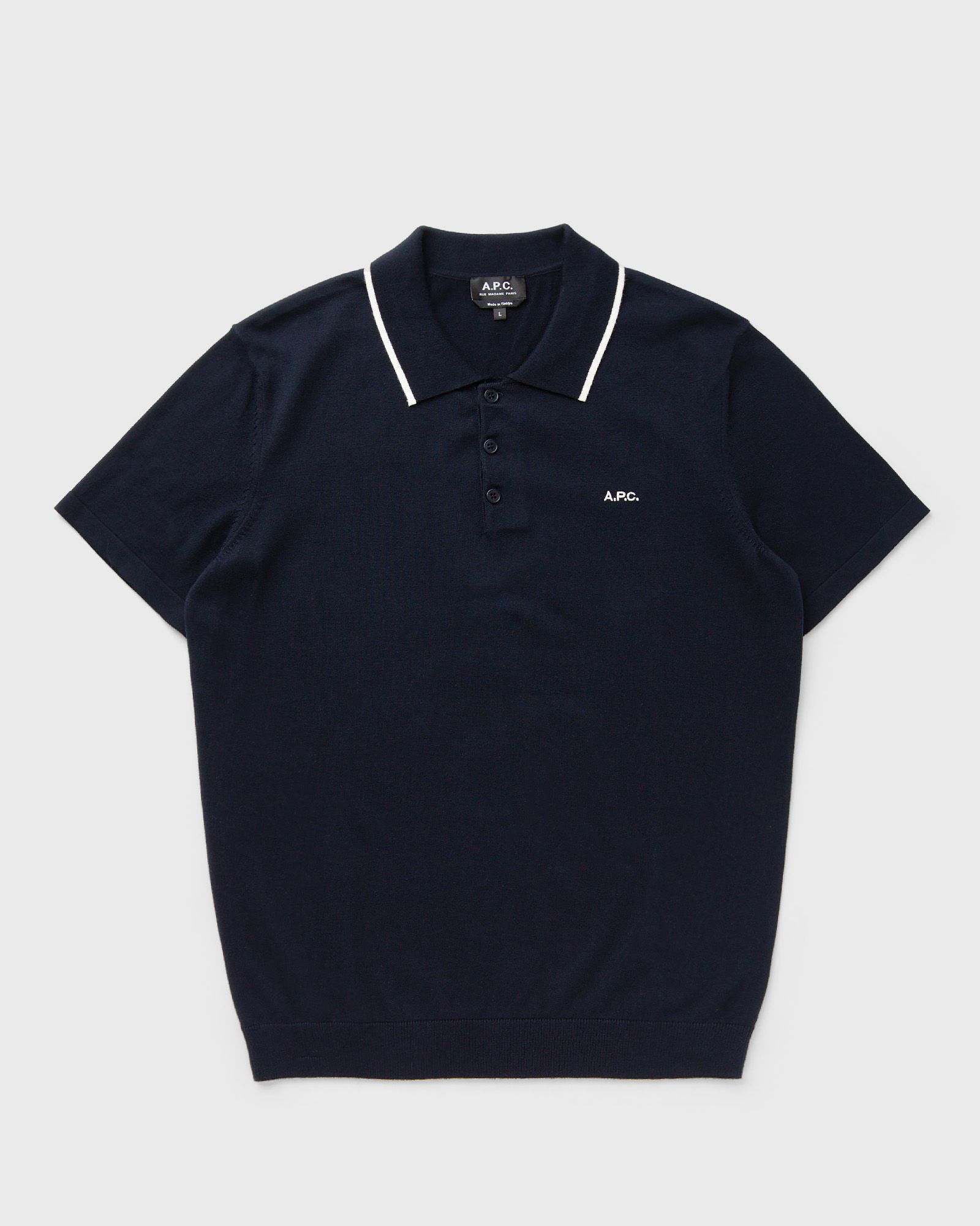 A.P.C. FYNN POLO men Polos blue in Größe:S A.P.C. FYNN POLO men Polos blue in Größe:S von A.P.C.