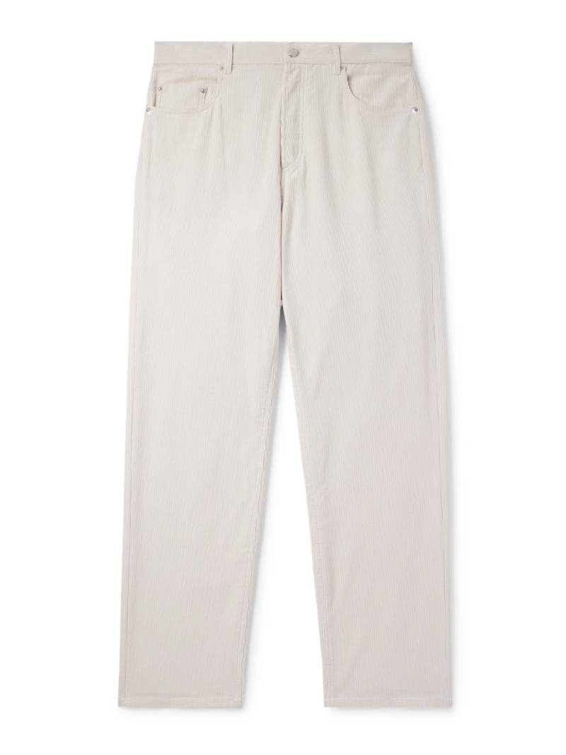 A.P.C. - Fairfax Straight-Leg Cotton-Corduroy Trousers - Men - Neutrals - UK/US 31 A.P.C. - Fairfax Straight-Leg Cotton-Corduroy Trousers - Men - Neutrals - UK/US 31 von A.P.C.