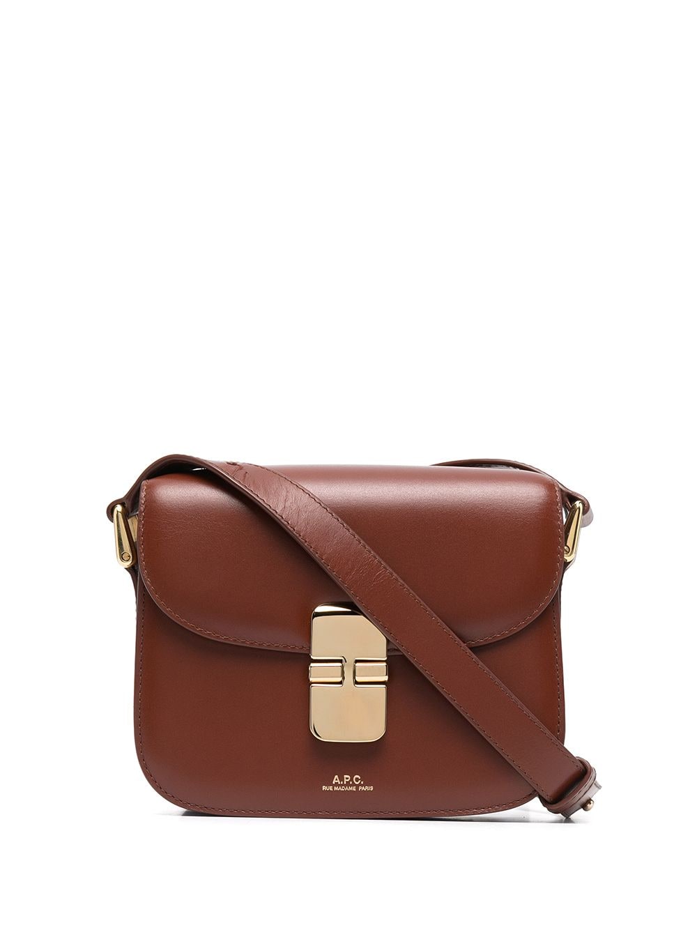 A.P.C. Grace Schultertasche - Braun von A.P.C.