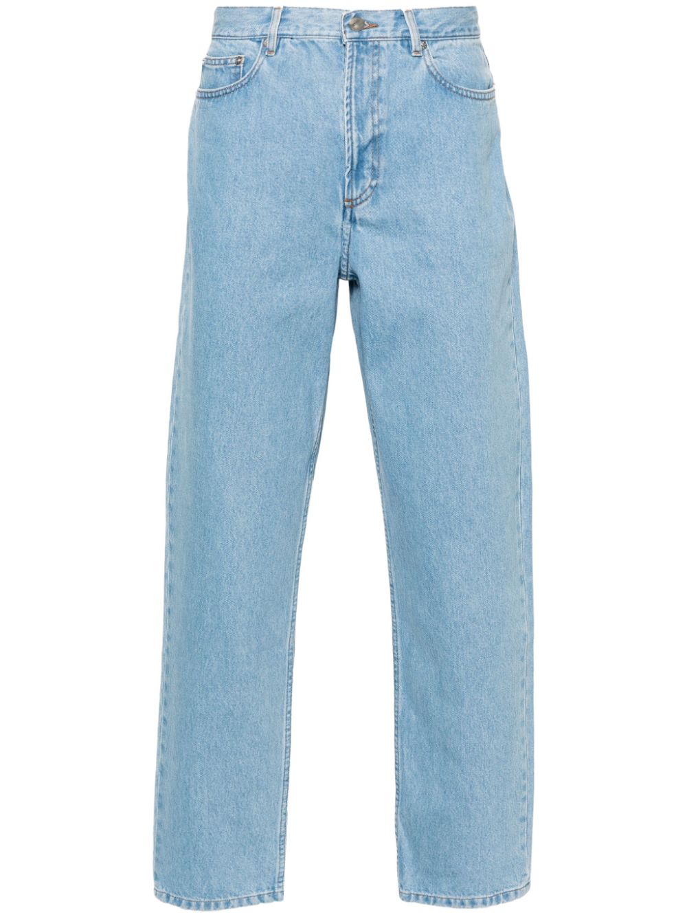 A.P.C. Halbhohe Martin Straight-Leg-Jeans - Blau von A.P.C.