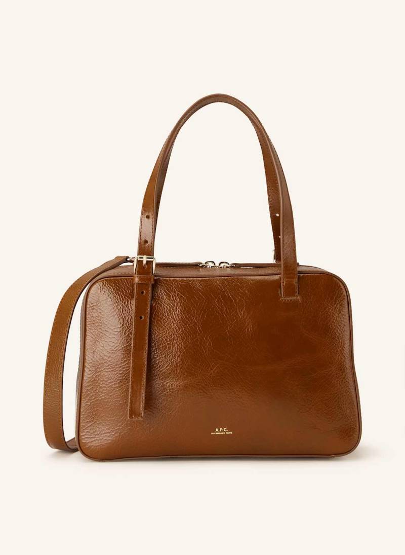 A.P.C. Handtasche Virginie Box braun von A.P.C.