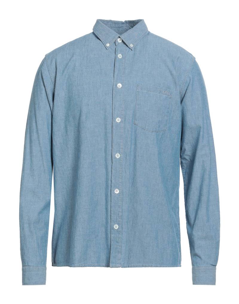 A.P.C. Hemd Herren Himmelblau A.P.C. Hemd Herren Himmelblau von A.P.C.