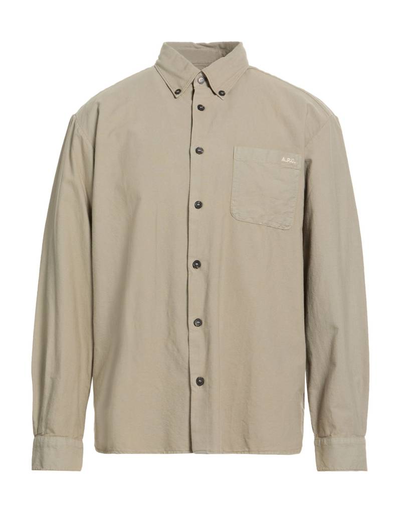 A.P.C. Hemd Herren Salbeigrün von A.P.C.