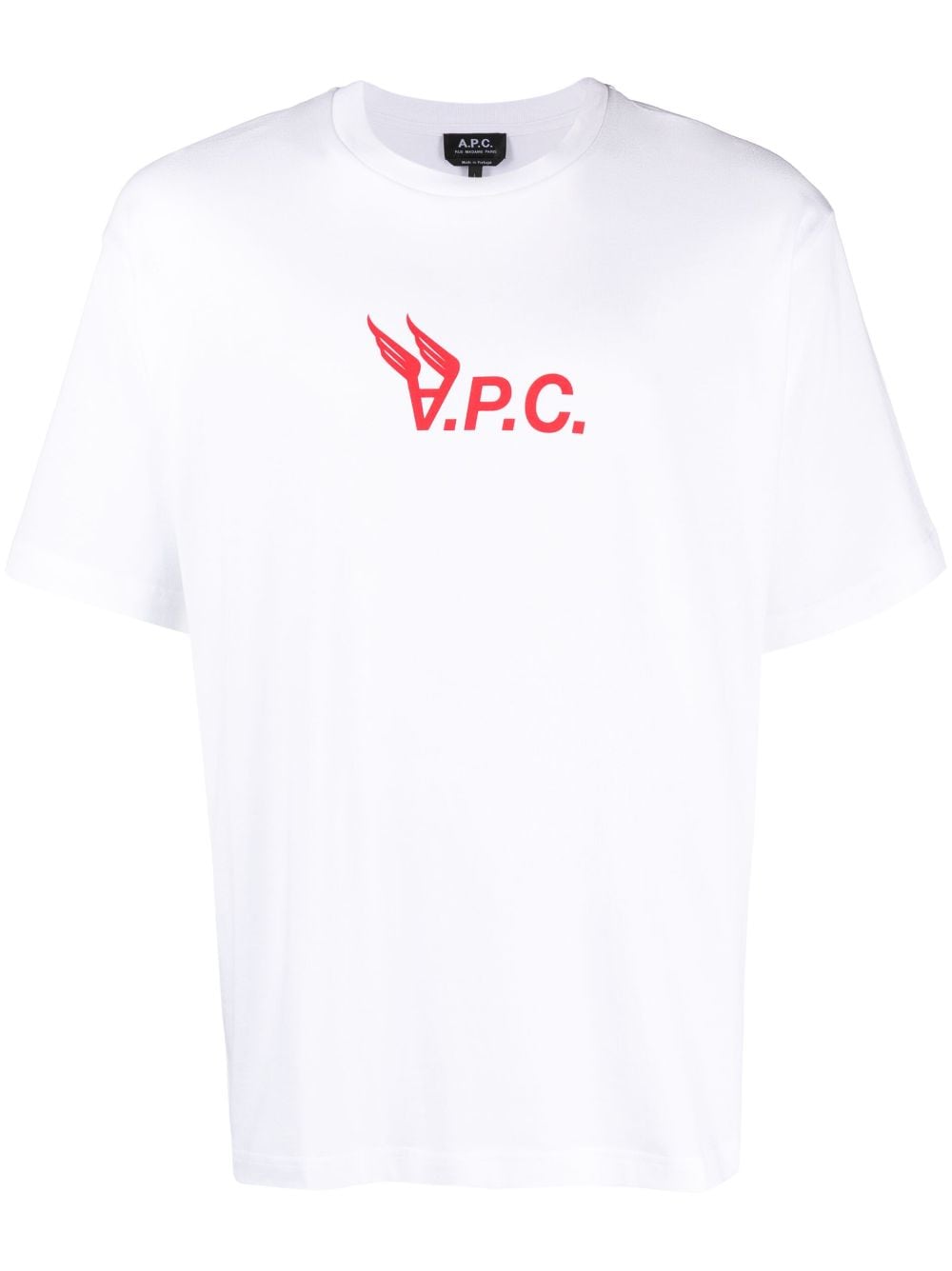 A.P.C. Hermance T-Shirt mit Logo-Print - Weiß von A.P.C.