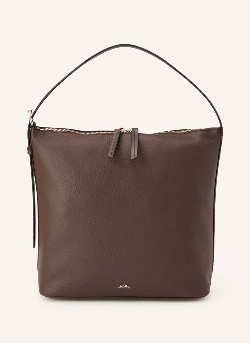 A.P.C. Hobo-Bag Vera braun von A.P.C.